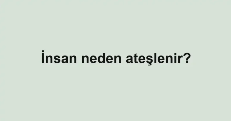insan-neden-ateslenir